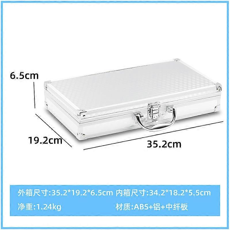 Aluminum Tool Box Portable Carrying Case Flight Storage Case Hard Shell Carrying Case