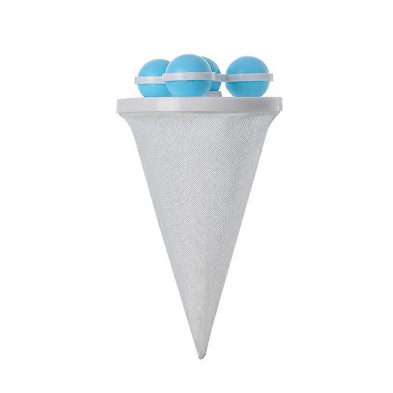 2pcs Washing Machine Float Filter Bag Filter Hair Remover Cleaning Decontamination Laundry Ball