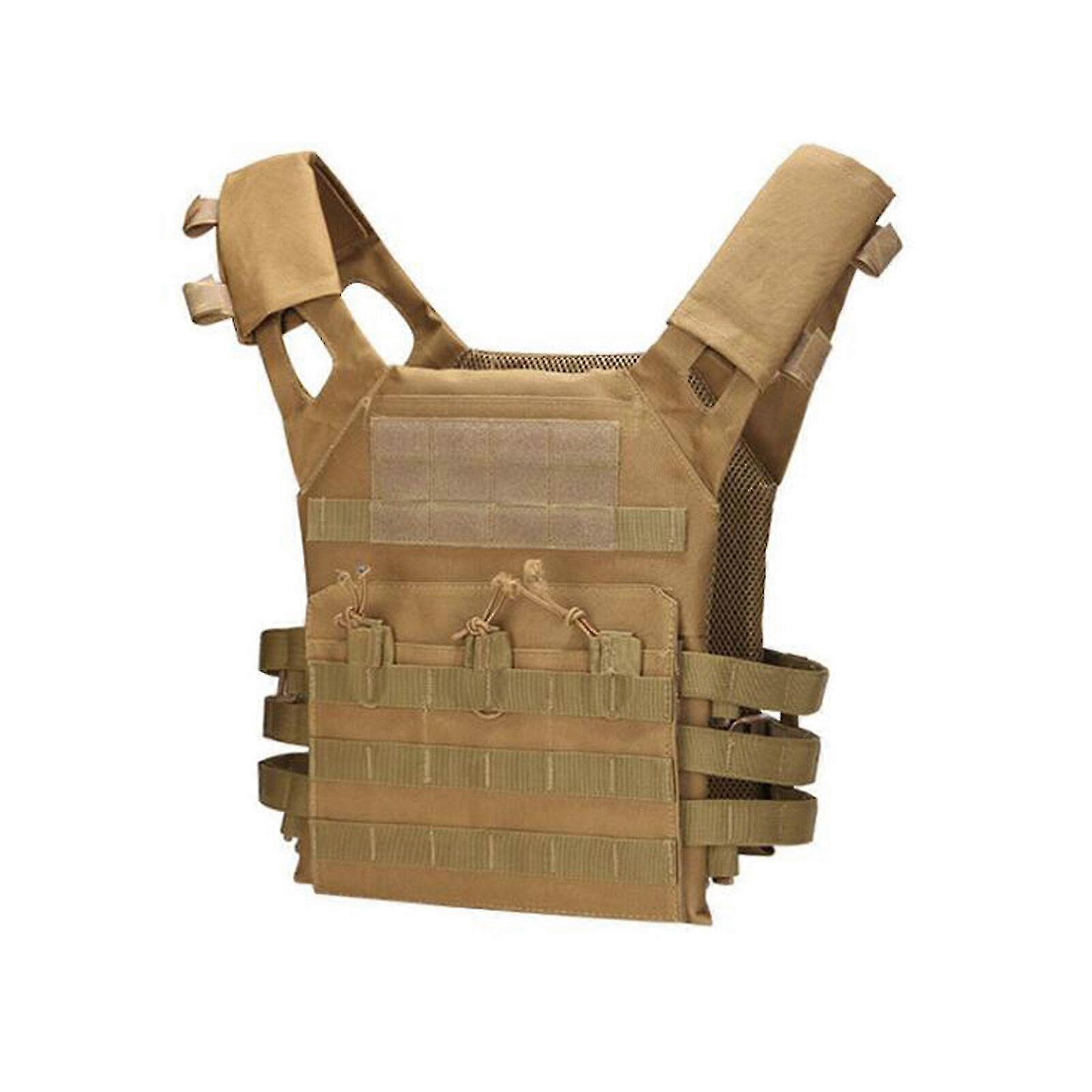 Lightweight Multifunctional Back Vest Breathable Camouflage Amphibious Adjustable Training