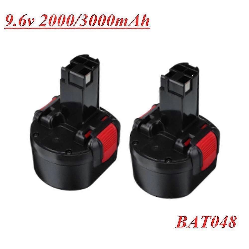 Bat048 9.6v 2000mah 3000mah Ni-cd Nimh Rechargeable Battery Power Tools Battery For Bosch Psr 960 Bh984 Bat048 Bat119