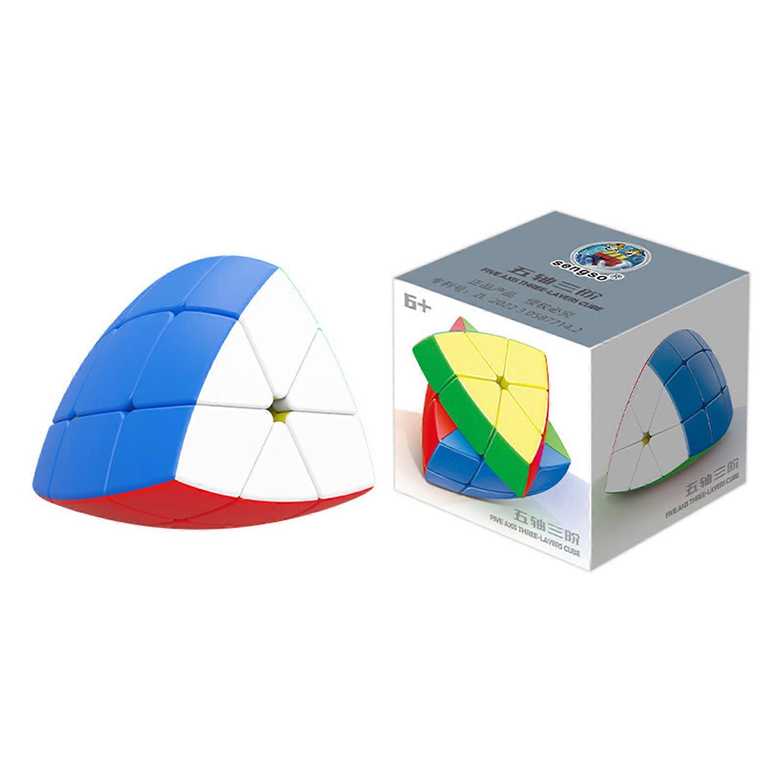 Kid Toy Creative Durable Gift Magics Cube Two-levels Three-levels Cube Difficult smooth fog surface exercise