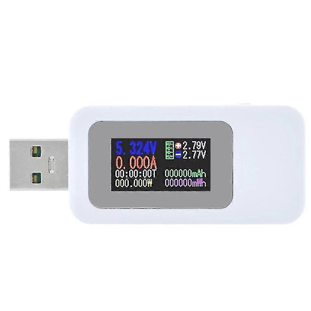 10 In 1 Usb Tester Dc Digital Voltmeter Amperimetro Current Voltage Meter Amp Volt Ammeter Detector Power Bank Charger Indicator