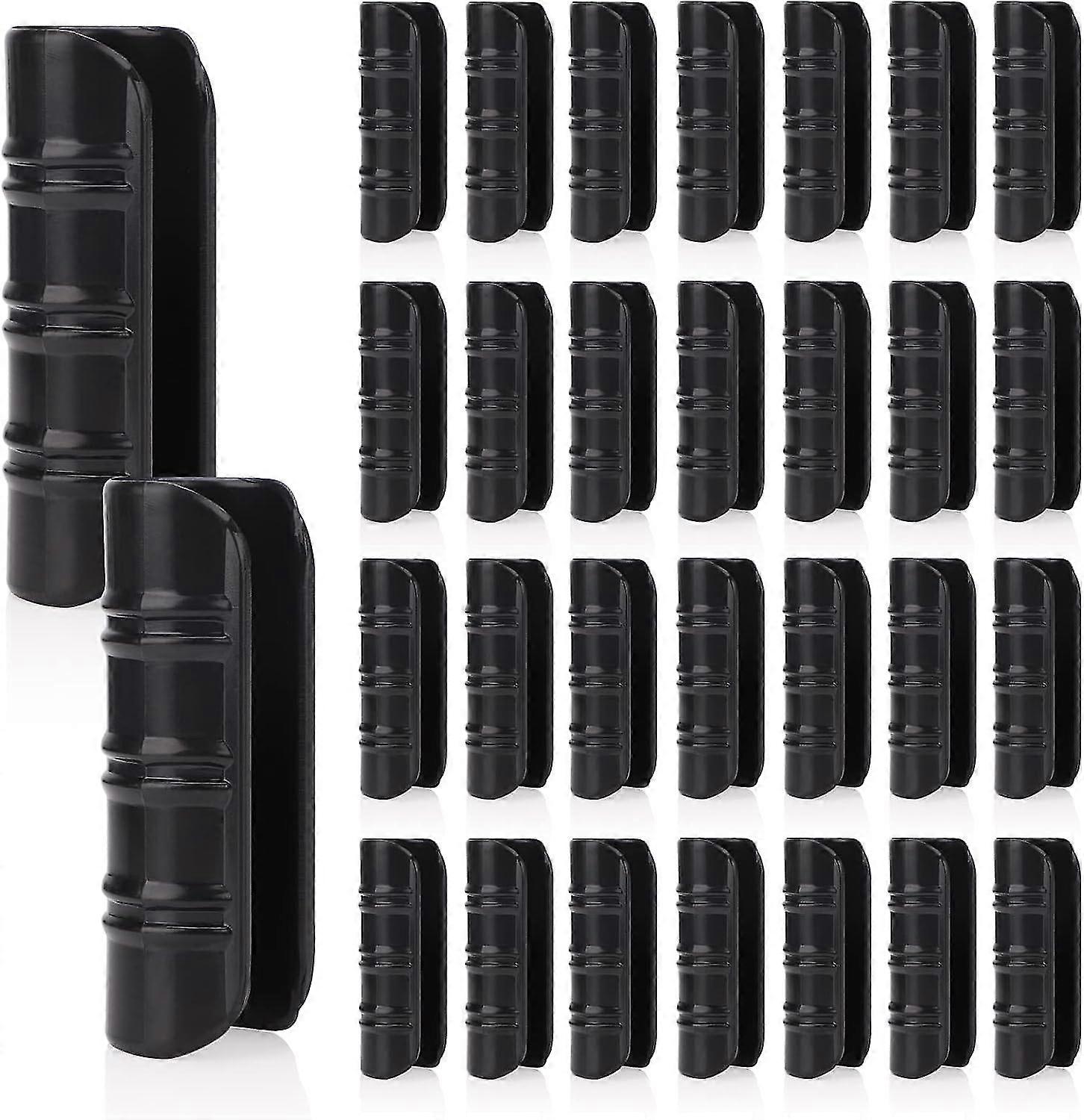30 κλιπ σωλήνων κτιρίων κήπων PCS, πλαστικοί αιφνιδιαστικοί σφιγκτήρες για το συνδετήρα ταινιών σωλήνων PVC πλαισίων θερμοκηπίων, 25mm/0.98»