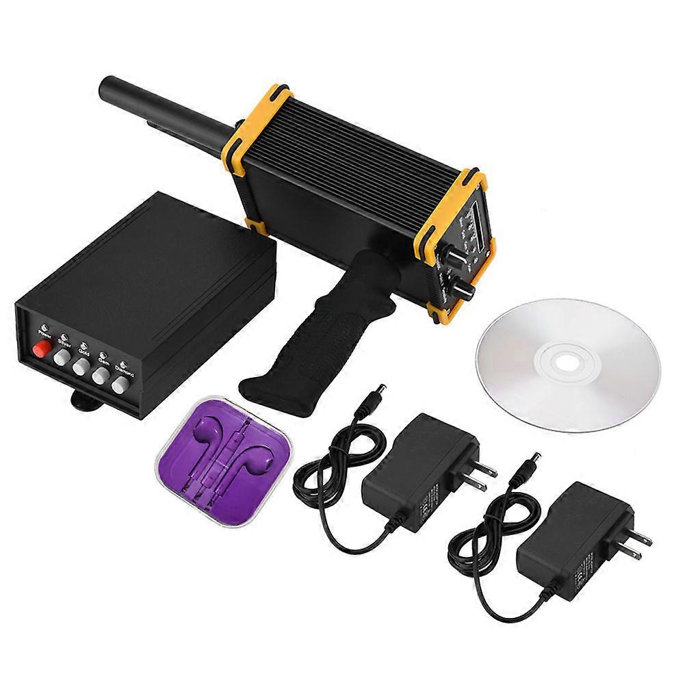 Detector de metale subteran cu rază lungă de acțiune Cupru Auriu Argint Treasure Hunter (mufă SUA 100-240V)