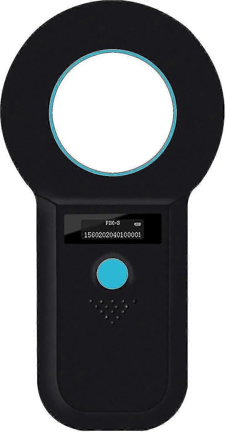 Pet Microchip Scanner, Iso11784/85/fdx-b/emid Data Storage Microchip Reader For Animal/pet/dog/cat/pig (black) -