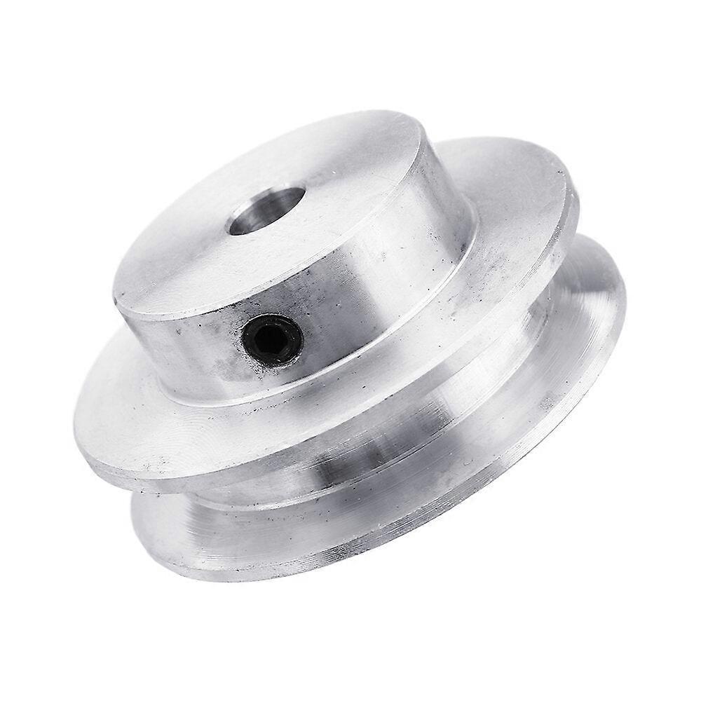 40Mm Single Groove Pulley 4-12mm Fixed Bore Pulley Wheel For Motor Shaft 6mm Belt