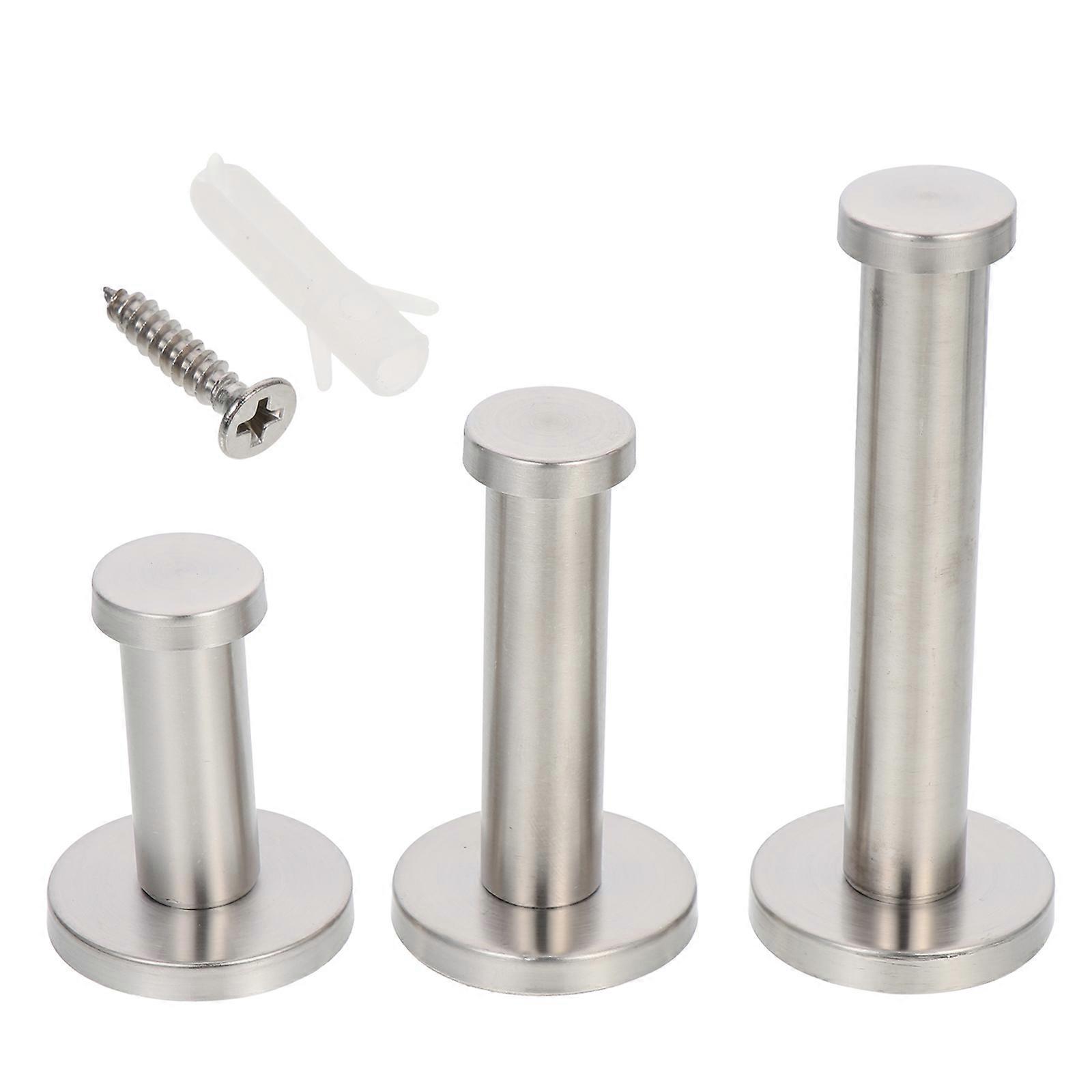 3 Pcs Metal Hangers Bath Towel Hooks Decoration Key Holder Key Hooks Decorative Wall Hooks
