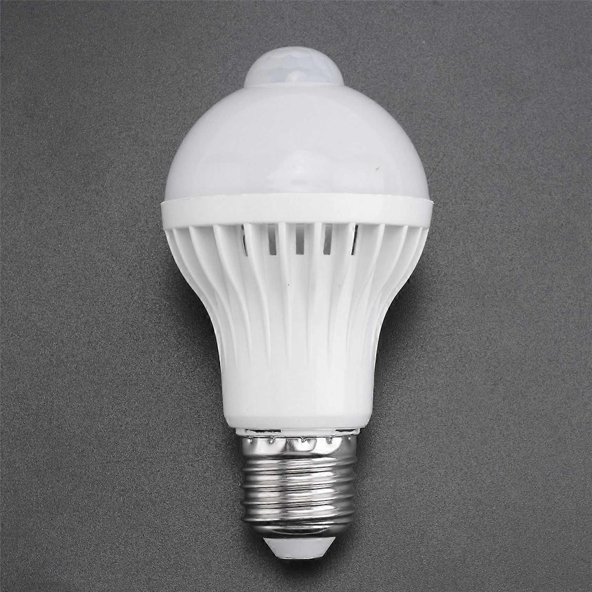Motion Sensor Bulb Human Body Infrared Induction LED Light Bulbs Automatically Activated Light for