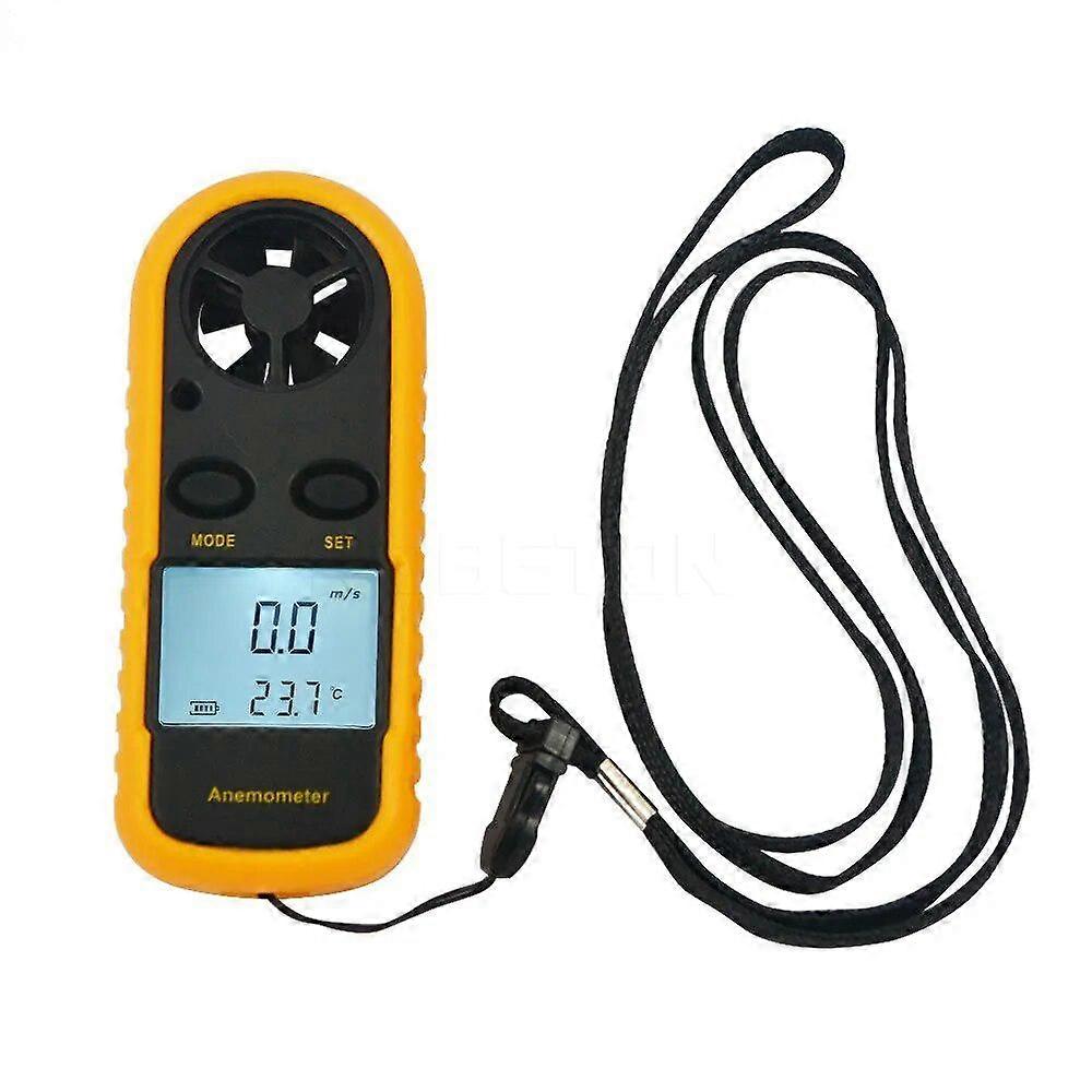 Anemometer GM816 Draagbare Thermometer Windsnelheidsmeter Meter Windmeter Handbediende Windmeter