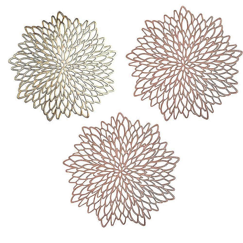 Plastic Dining Table Decorations For Holiday Party Wedding Plate Mats