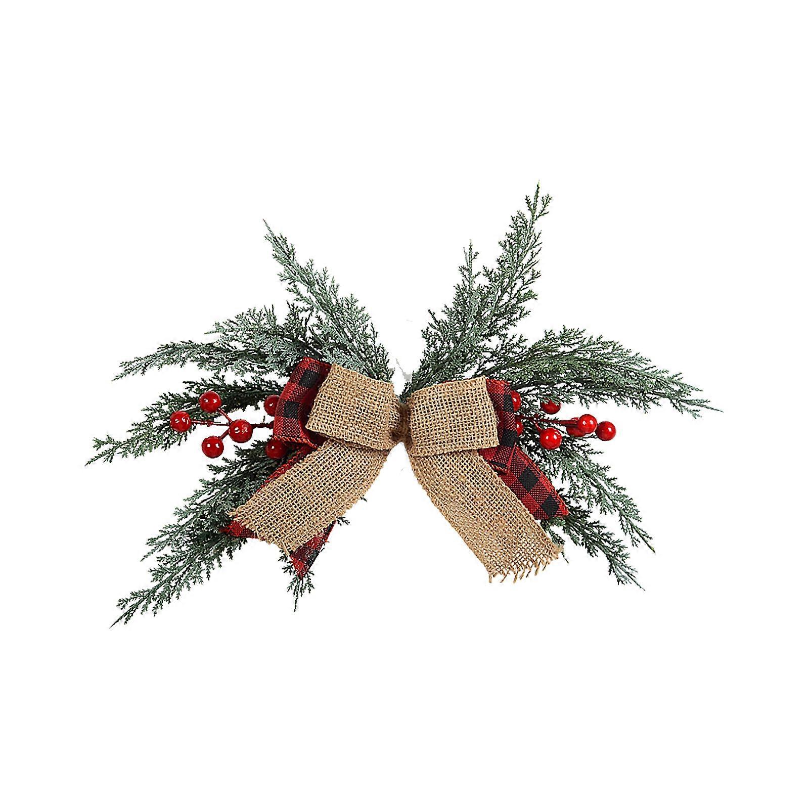 Creative Christmas Pineberry Twig Door Hanging Decor