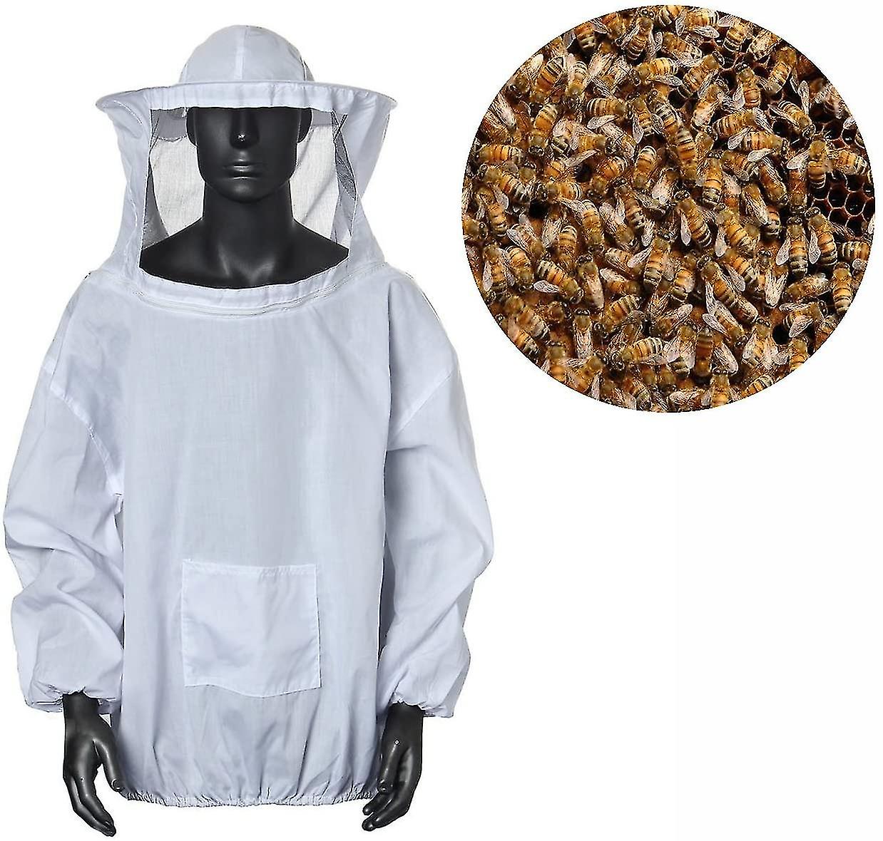 Beekeeper Jacket Beekeeper Jacket With Hat Professional Beekeeper Clothes Beekeeper Professional Beekeeper Protective Hat