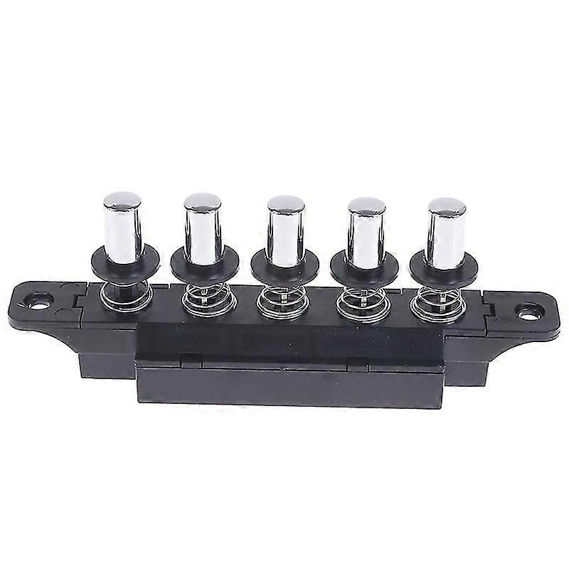 Five-position Plug-in Button Switch For Range Hood Five-position Silver Switch