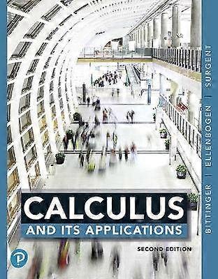 Calculus and Its Applications
