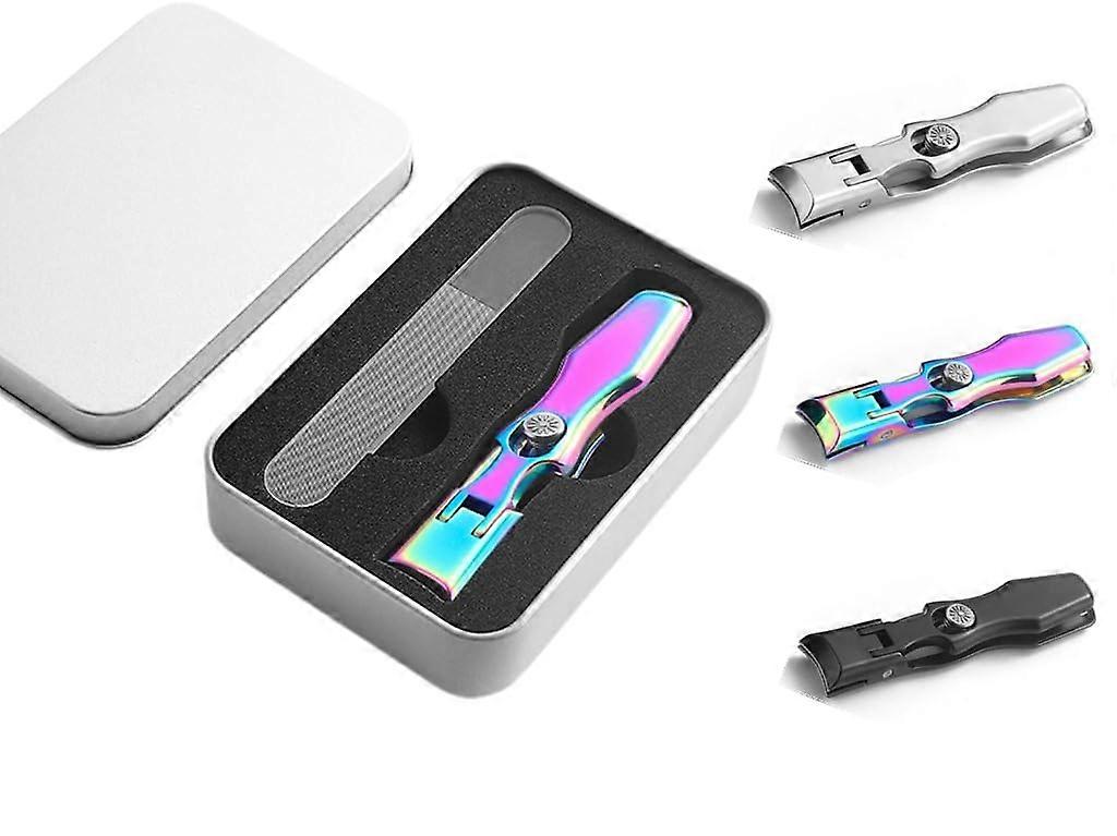Portable nail clippers suitable for travel, compact design, easy to carry