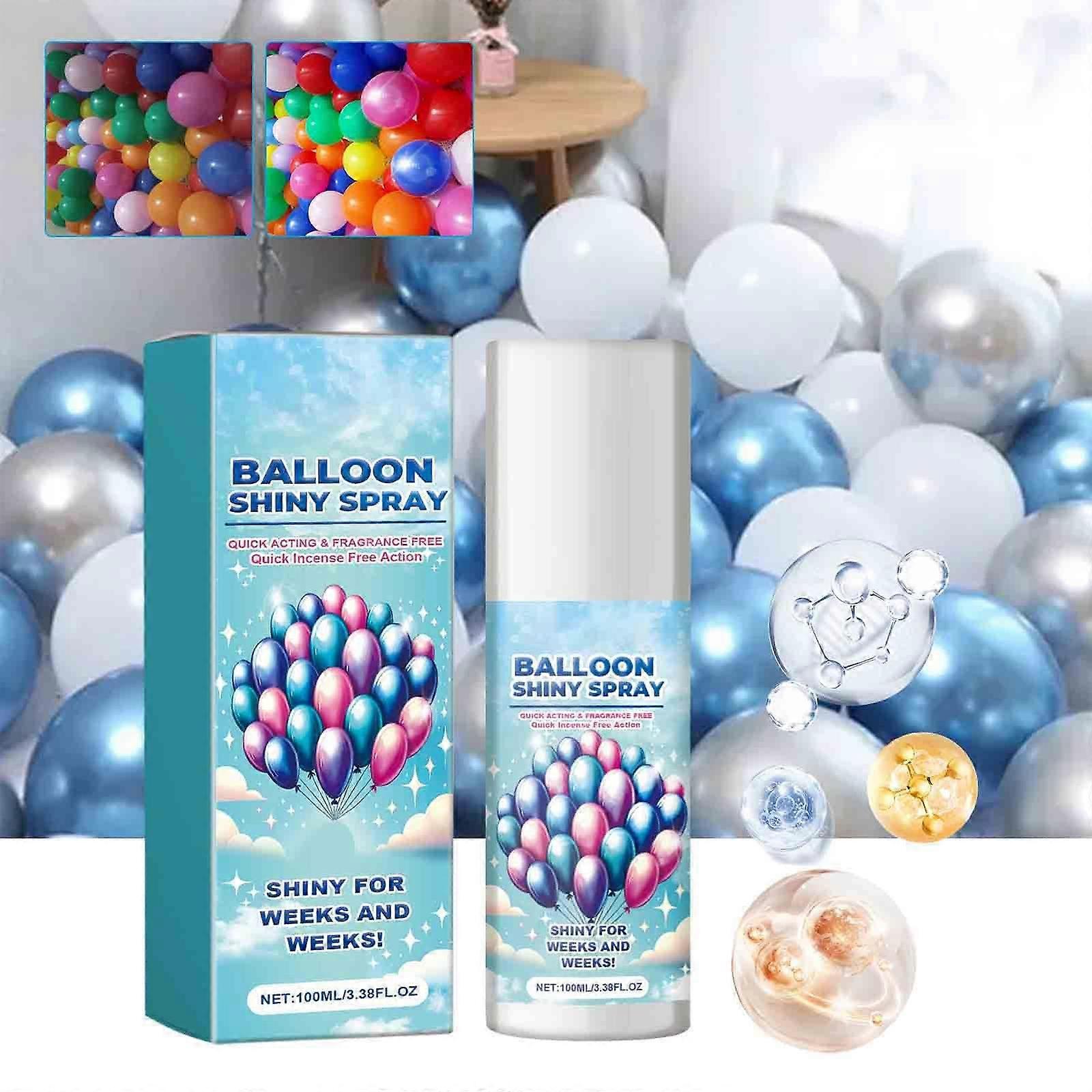 Balloons Enhancement Gloss Keep The Balloons Texture And Glossy Long-lasting Non-oxidizing Scene Decoration 100ml Flye250875