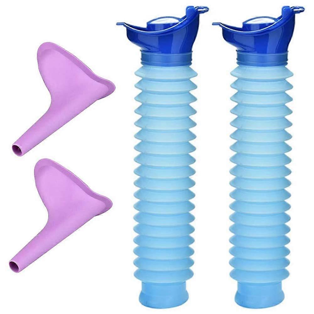 Reusable Emergency Urinal for Travel - Portable, Eco-Friendly, Leak-Proof Design, Ideal for Camping and Road Trips