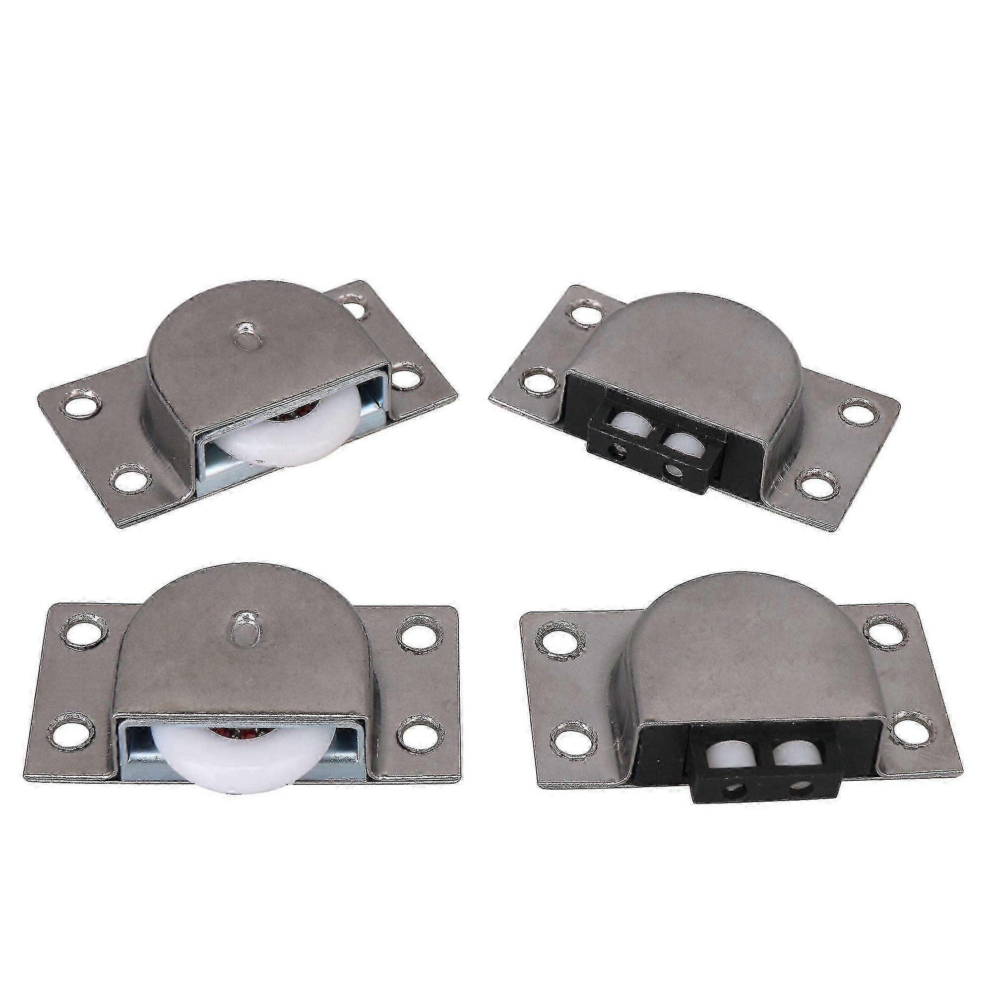 2pair rustfrit stål 338 skab skydedør rullehjul