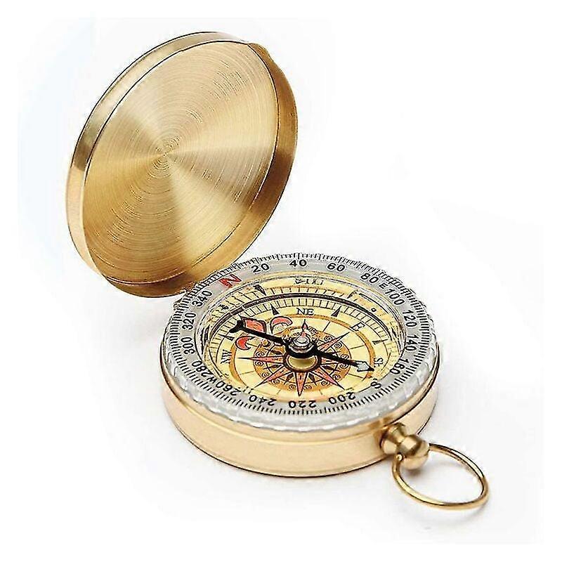 Portable Compass, Metal, Fluorescent