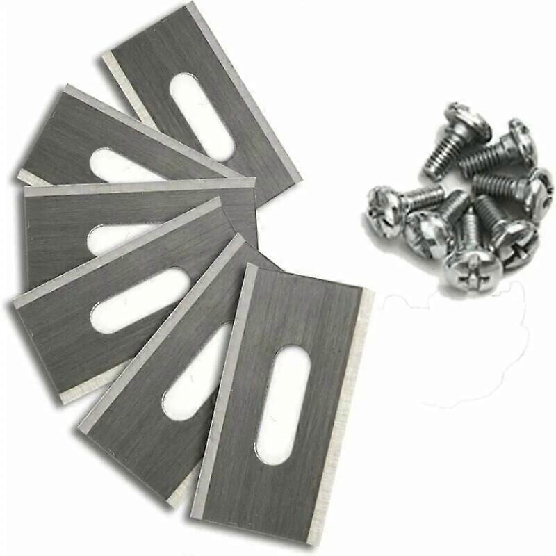 30 stuks Husqvarna gazonmessen met dubbelzijdige RVS messen 36.518.50.65 mm, YOIURT