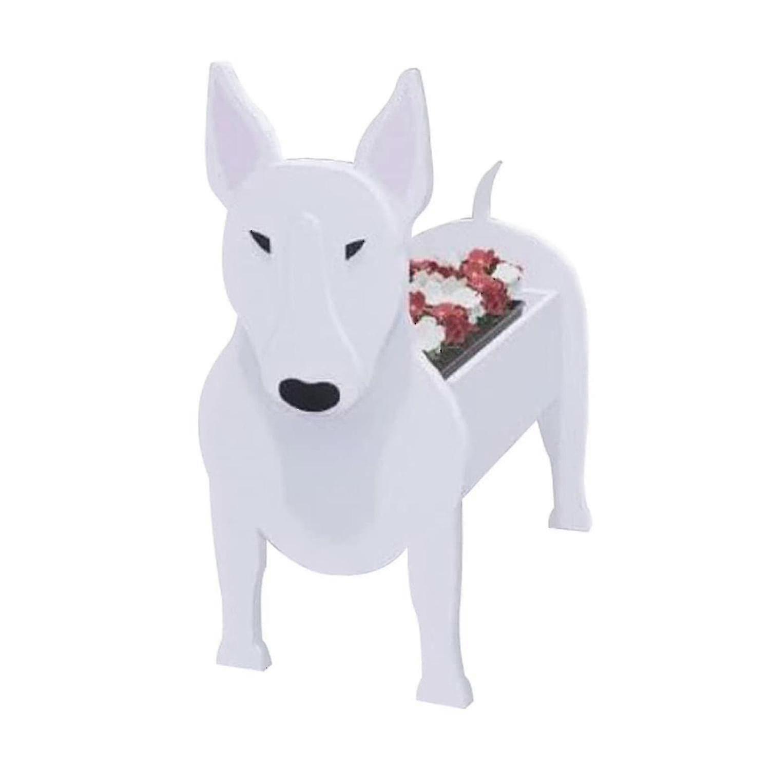 新しい2023年の植木鉢犬のプランター組み立てが簡単オフィスの家の装飾ギフトガーデンヤード芝生屋外プラf74