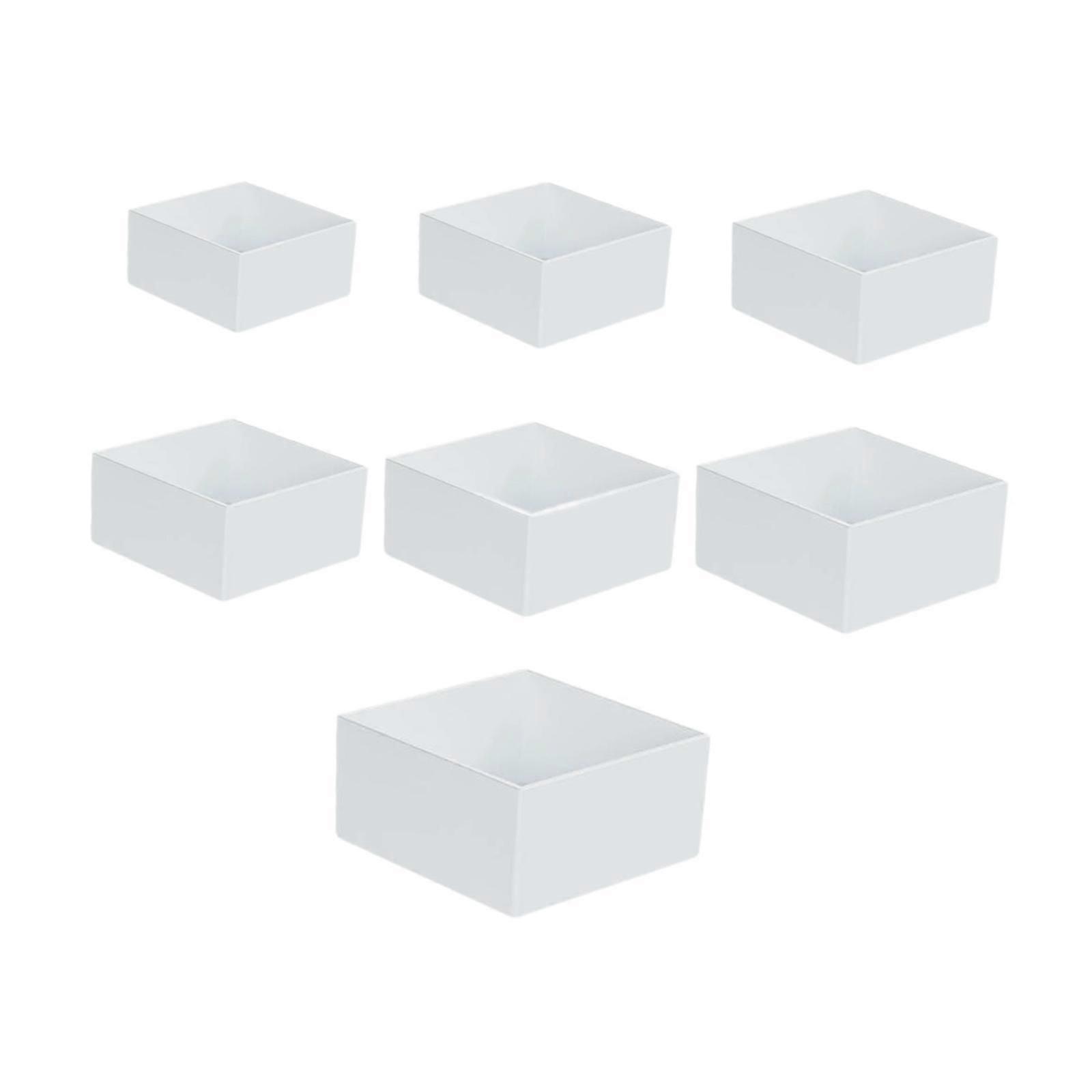 Acrylic Display Stands Dessert Table Display Set for Food Catering Cosmetics Style A