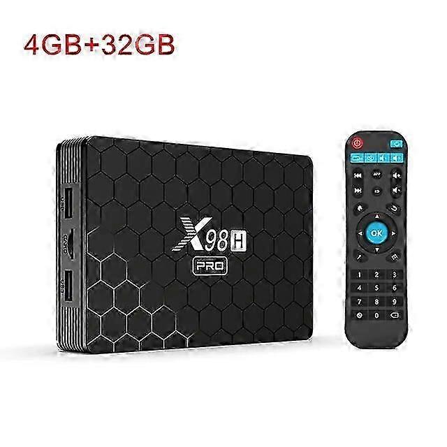 X98H Pro Smart TV Box Android 12 Allwinner H618 4K Media Player WIFI 6 BT5.0 1000M LAN Google Voice Assistant Set Top Box