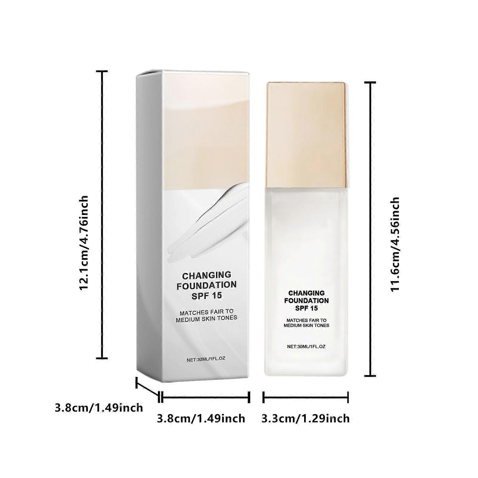 Skines Color Correction Liquid Foundations Can Easily Create Even Skines Color Concealer 30ml PUW8943