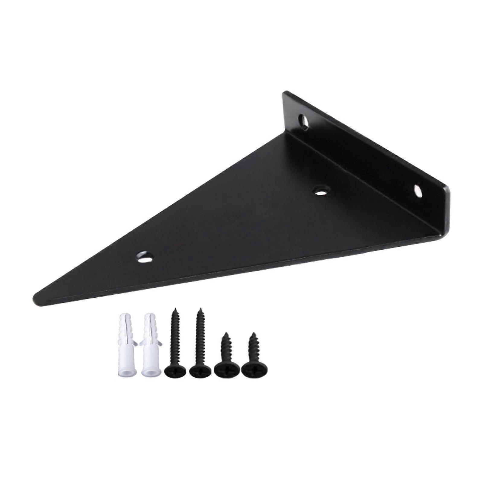 Triangle Shelf Bracket Iron Easy to Install Support Wall Shelf Bracket for