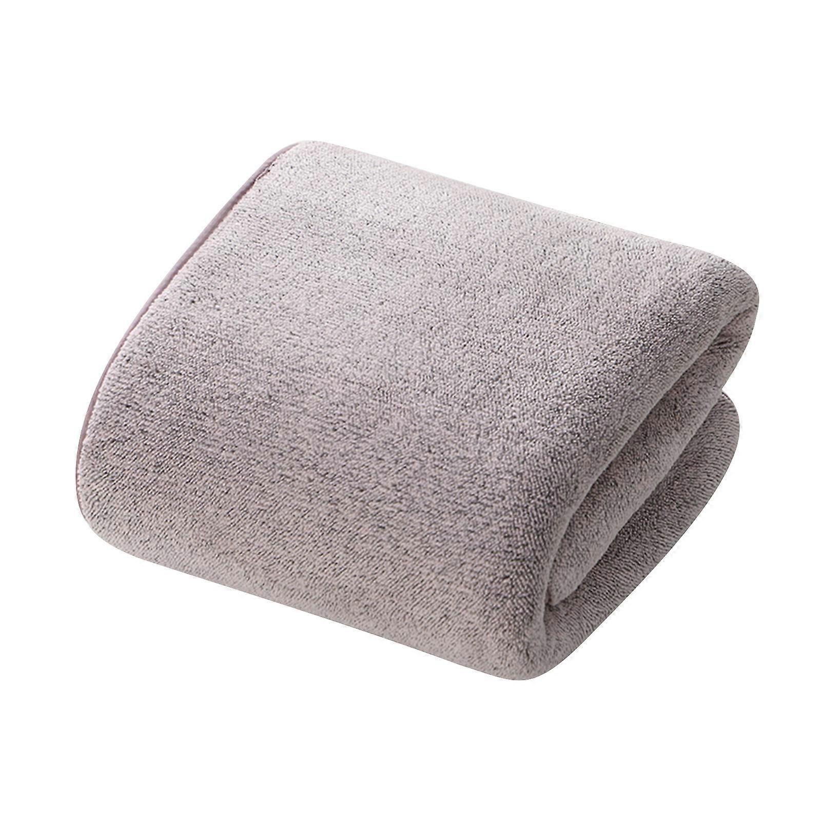 Velvet Bamboos Charcoal Fiber Thickened And Absorbent European And Beach Towels Practical