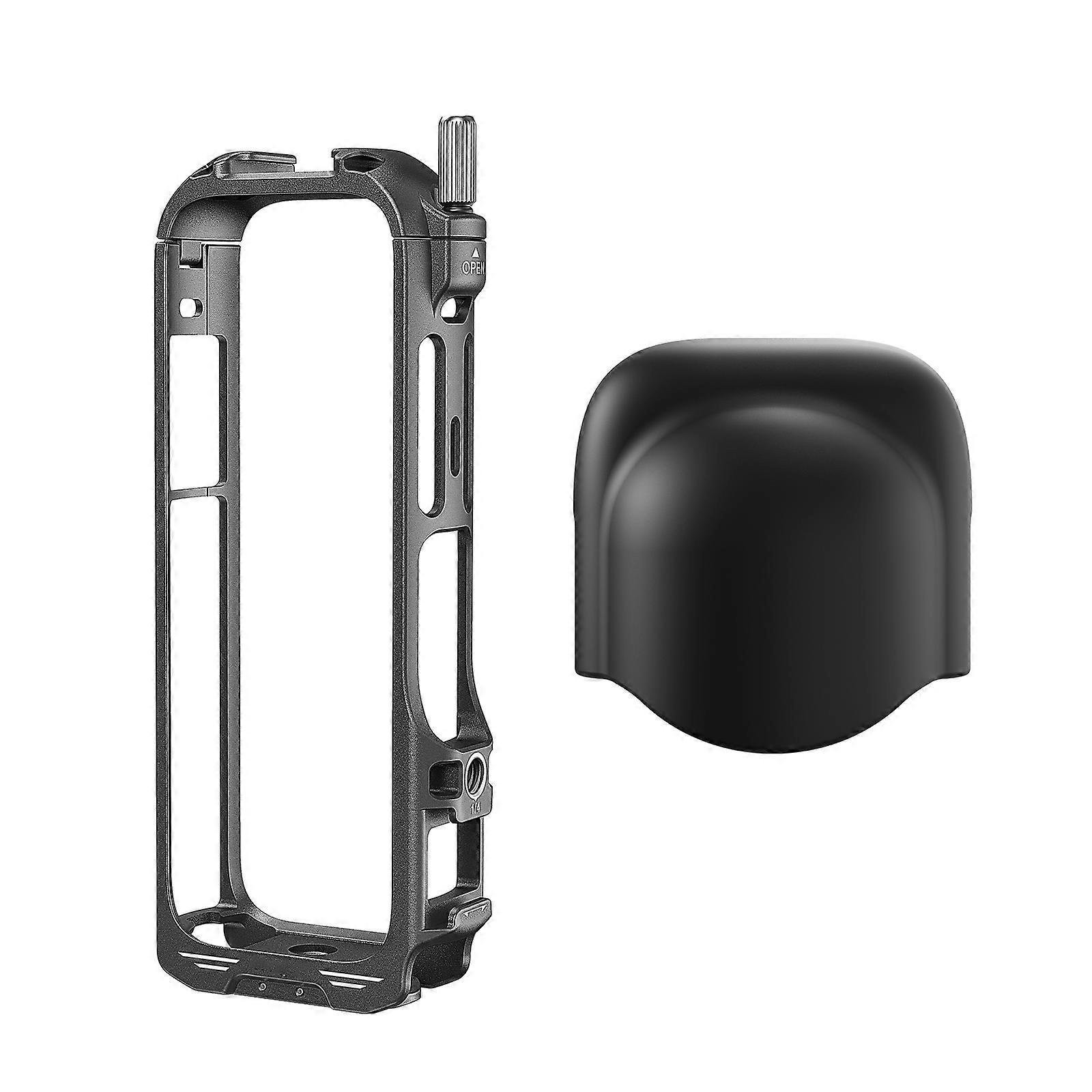Protective Border Housing Case Mount Frame for 360 X4 Action Camera Protector Tripods Mount Metal Cage