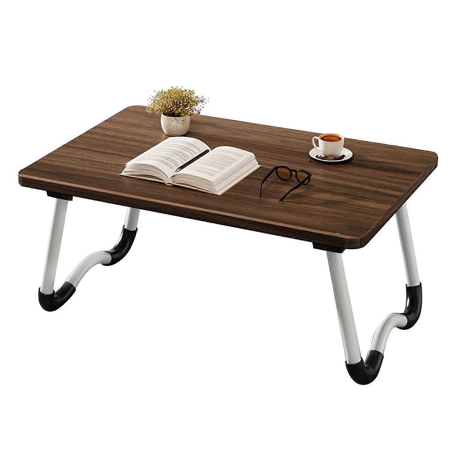 Multifunctional Lap Desk Breakfast Serving Bed Tray Sofa Tray with Foldable Legs for Bedroom Living