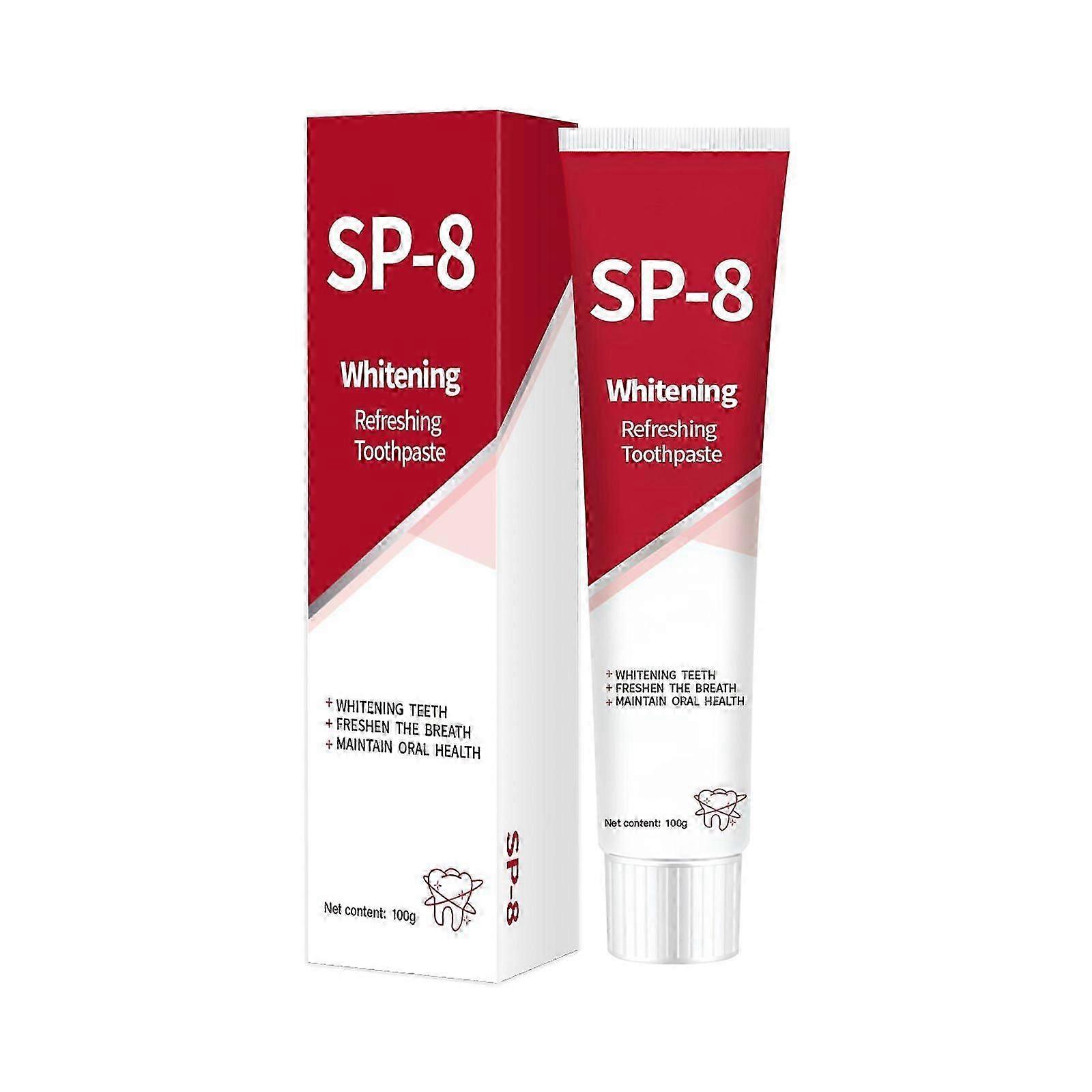 Super Probiotic SP-8 Toothpaste, SP8 Probiotic Toothpaste, SP-8 Ultra Whitening Toothpaste, Fresh Breath, Deep Cleaning Care Toothpaste