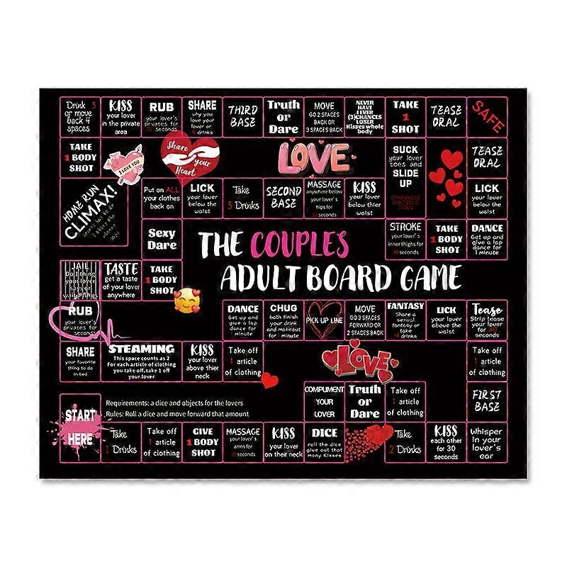 COUPLES Drunk In Love BOARD GAME ADULT Date Night Game Drinking Board Game