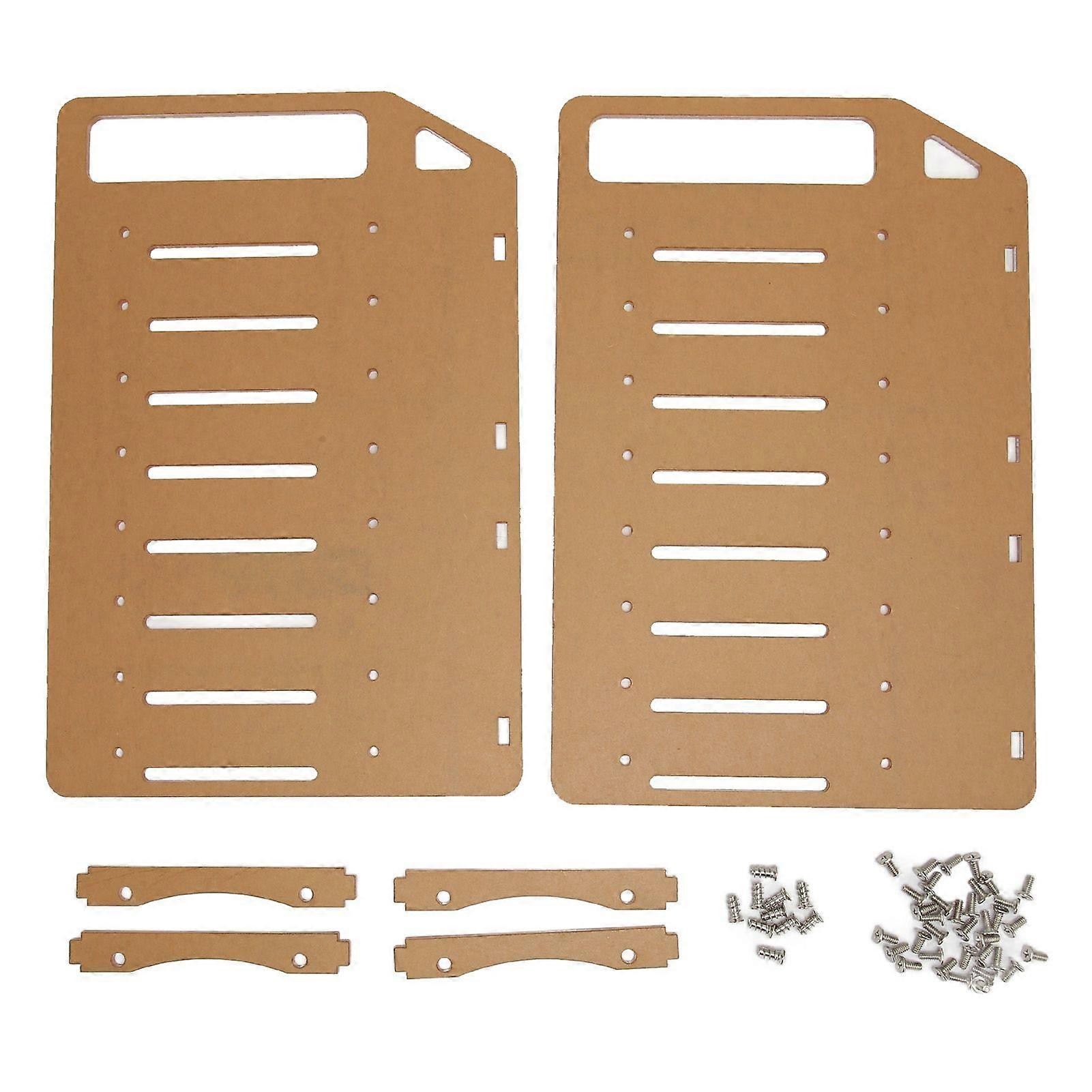 DIY hard drive bracket multi-layer precise mounting holes DIY desktop acrylic hard drive rack