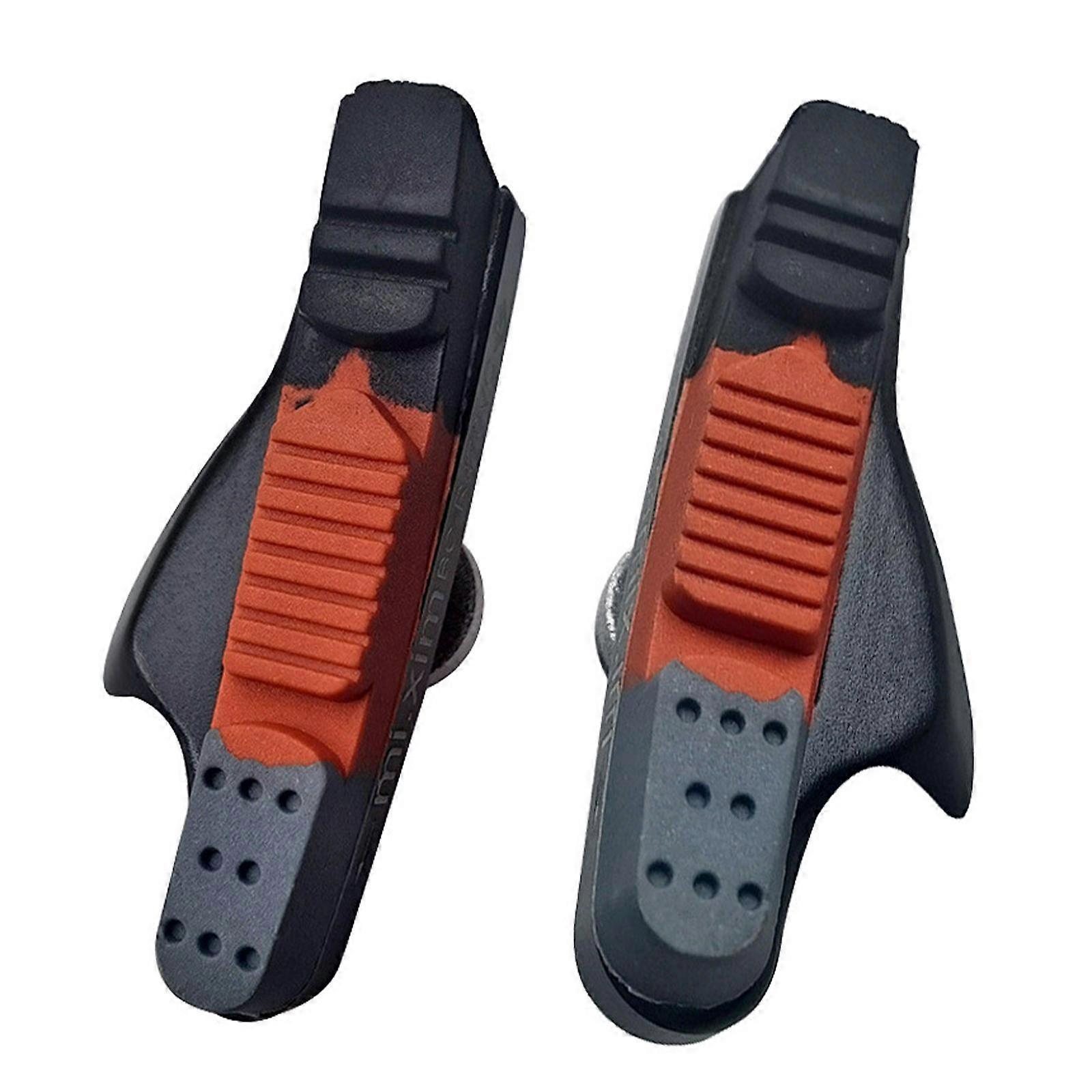 2Pcs Brake Blocks Accessories Adjustable with Nuts Durable for Mountain Bike