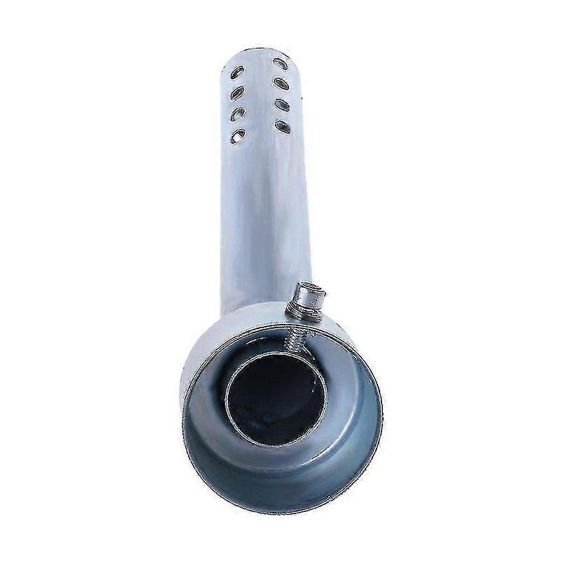 Universele 48mm motorfiets schuine uitlaat insert Baffle End Kan Db Killer Demper Demper Elleboog 175mm Lengte