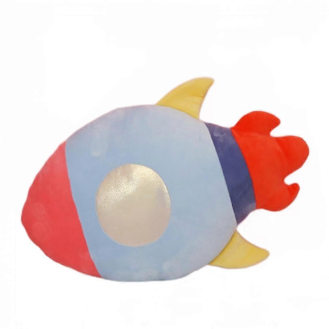 جميل خيال علمي كوكب أفخم وسادة ، لعبة رائد فضاء صاروخ سفينة الفضاء للأطفال ، هدية عيد ميلاد ، ديكور المنزل (50 * 30 سم)