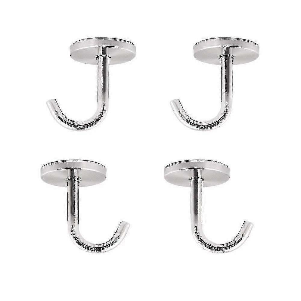 Stainless Steel Screws Mount Ceiling Hooks(60mm , 4 Pack)