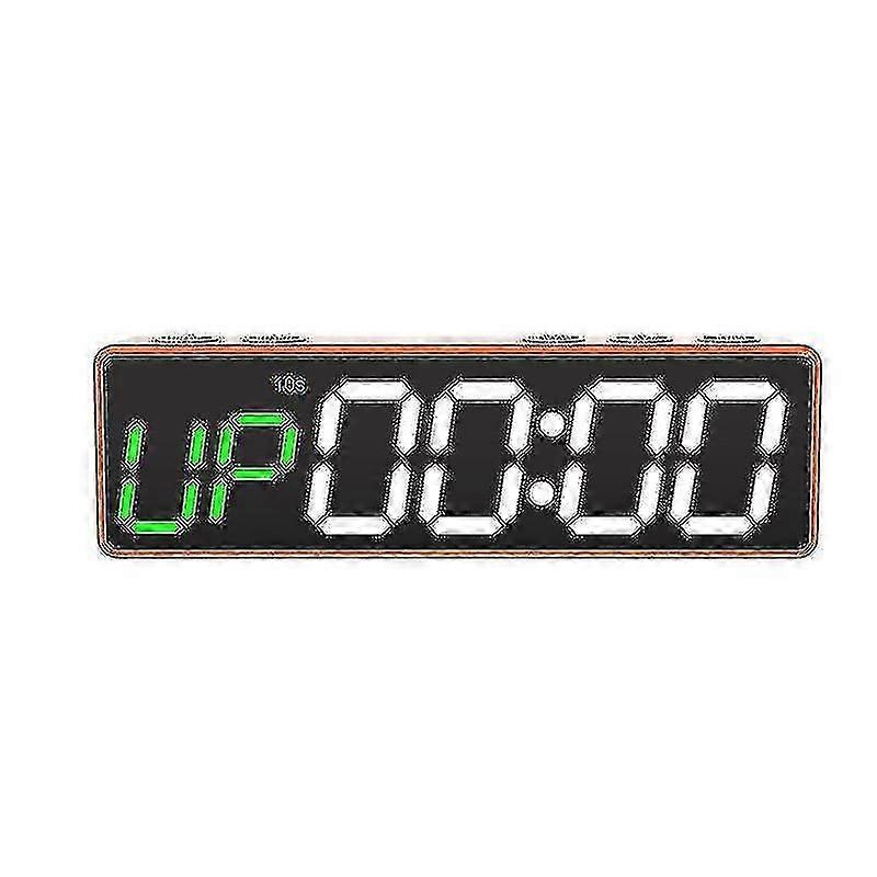 Usb Rechargable Gym Timer Led Workout Clock Count Down Up Clock Stopwatch