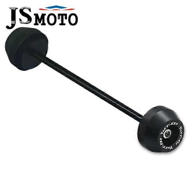 compatible for YA-MA-HA MT-01 MT01 MT 01 mt-01 2005-2012 Motorcycle Rear Front Axle compatible fork Wheel Protector Crash Sliders Pad Accessories LOG