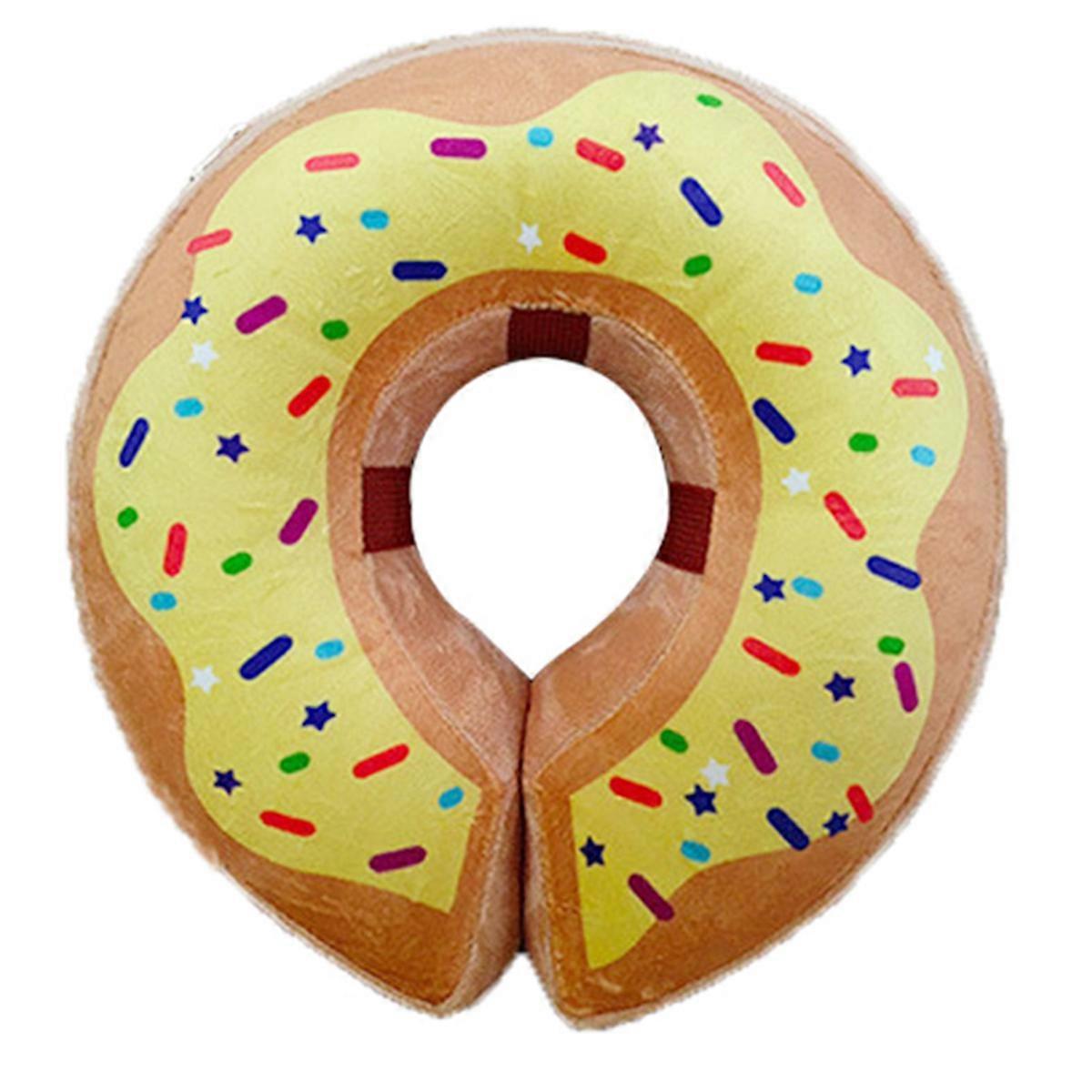 Recovery Donut Collar for Dogs & Cat,Inflatable Dog Cone Collar Alternative After Surgery,Soft Dog Cone for Large Medium Small Dog,Adjustable Dog