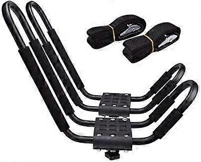 Καγιάκ-1 (1P) - J-Bar Rack HD Καγιάκ Carrier Κανό Σκάφος Surf Σκι Οροφή Top Mount αυτοκίνητο SUV Crossbar