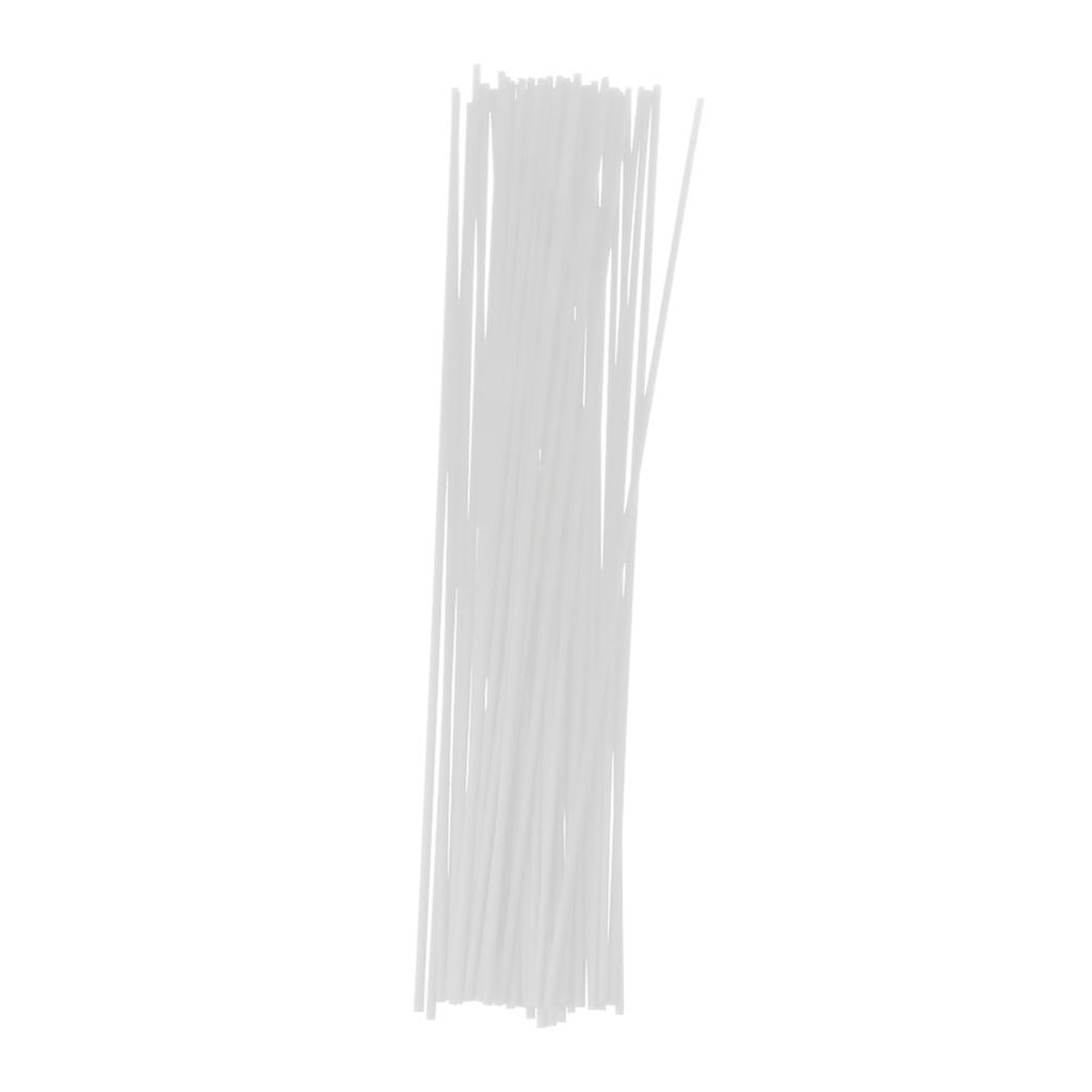 50x 3mm Aroma Diffuser Replacement Rattan Reed Sticks Air Freshener Aromatherapy Aroma Stick Oil Diffuser Refill Sticks White