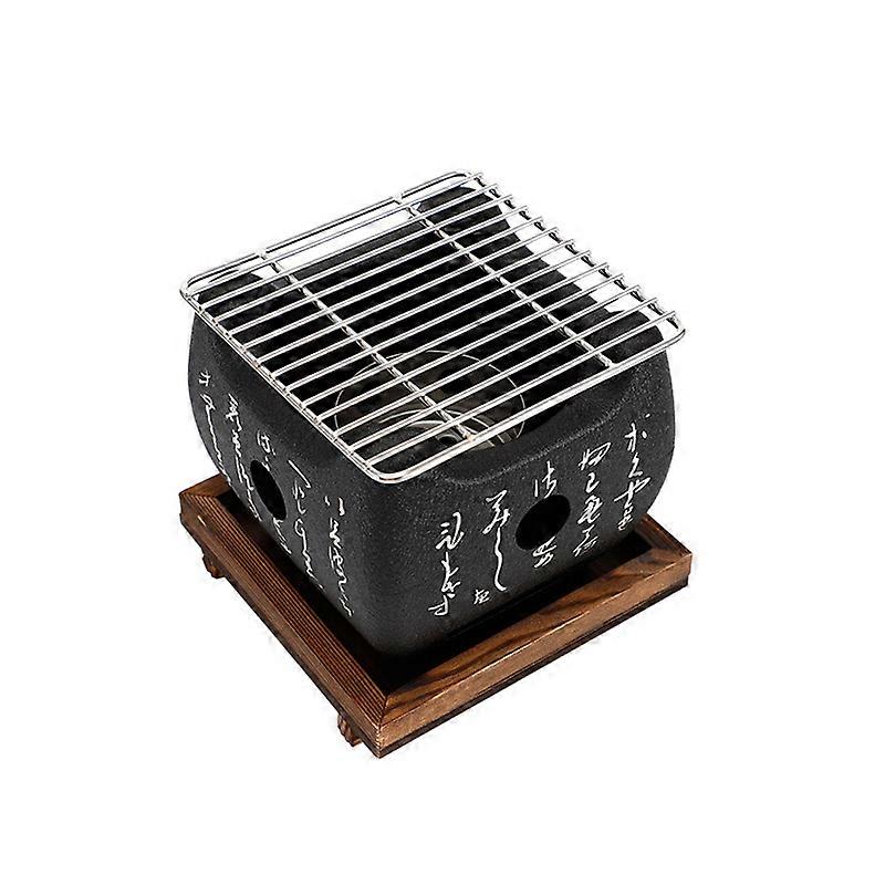 Ιαπωνικά BBQ Grill Κάρβουνα Ψησταριές μπάρμπεκιου Κράμα αλουμινίου Εσωτερική εξωτερική ψησταριά BBQ Pan Μπάρμπεκιου St