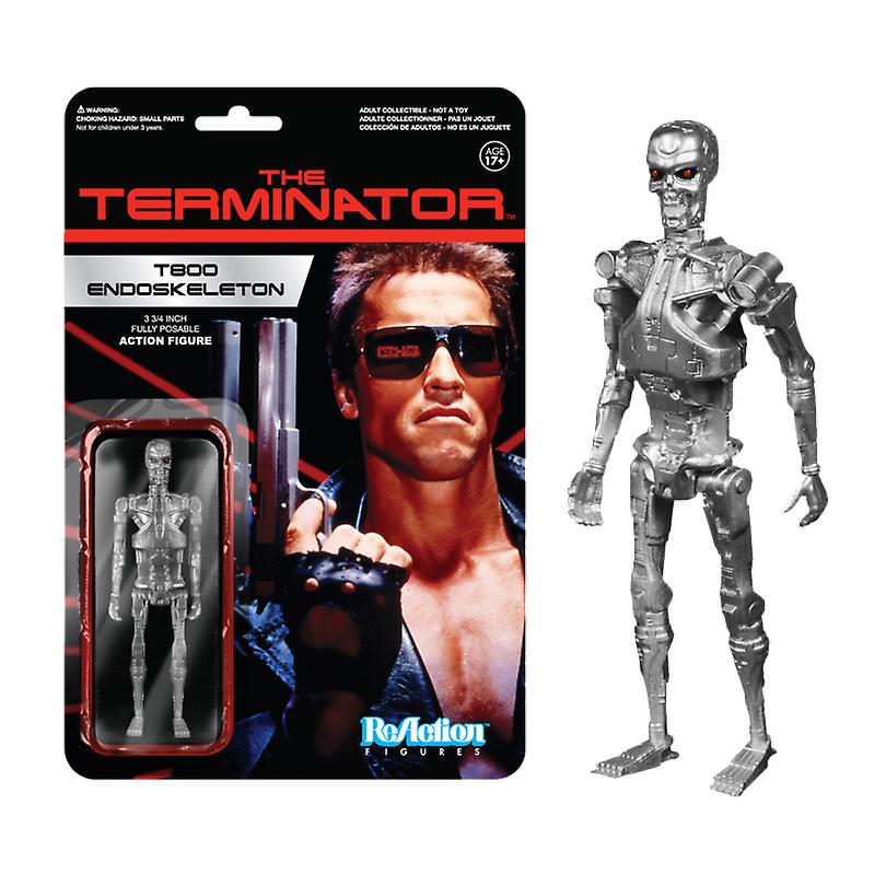 Terminator - T-800 Endoskeleton Reaction Figure