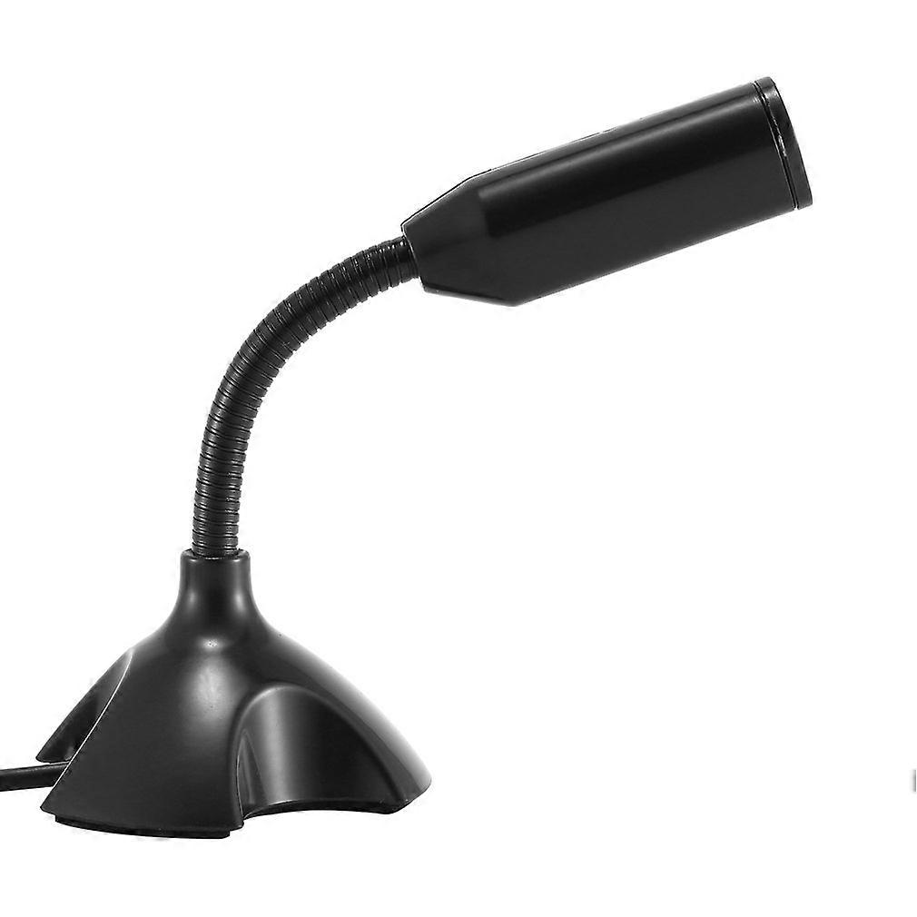 【New】 Dedicate USB Capacitive Mini Microphone Stand for PC Laptop Notebook Recording Wired Device