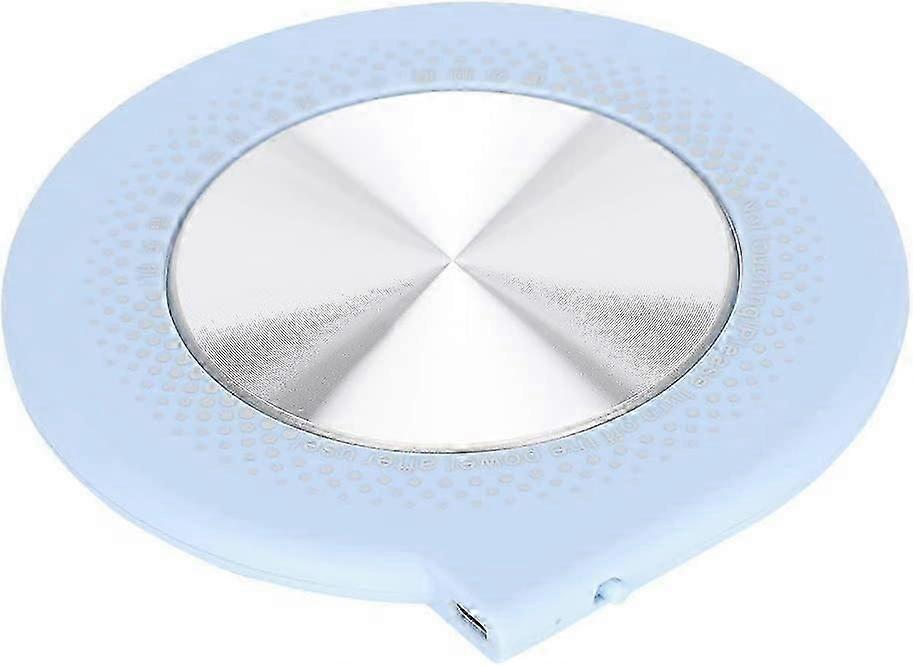USB Cup Heater Mat,Coffee Mug Warmer for Office/Home/Office USB Heating Insulation(Blue)