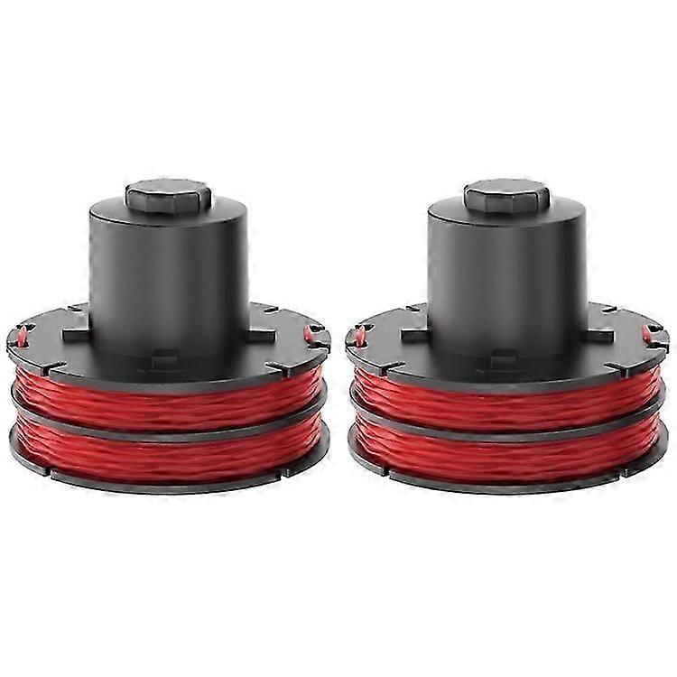 2Pcs καρούλι γραμμών συμβατό για τους τροχούς σχοινιών AL-KO GTE 350/GTE 450/GTE 550 νάιλον χορτοκοπτικών, 112966