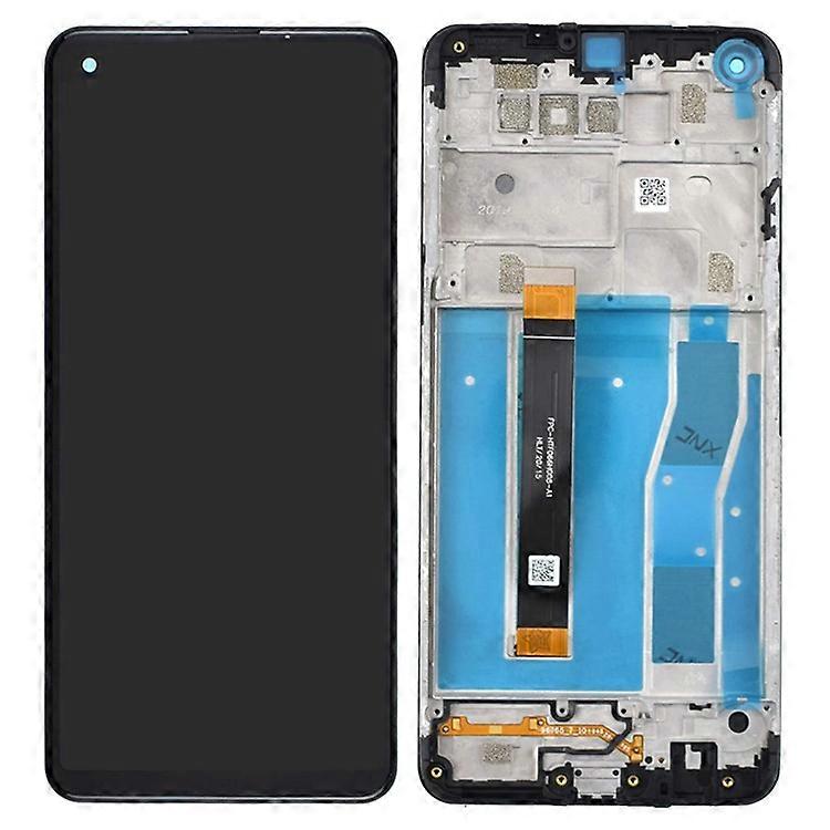 Assembly LCD Screen and Digitizer Assembly + Frame Part (without Logo) Compatible For LG K51S LMK510EMW/LM-K510EMW/LM-K510